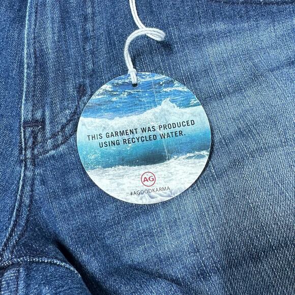 AG Adriano Goldschmied NWT The Tellis Modern Slim Flex 360° Jeans Size 28 Blue - Picture 5 of 10